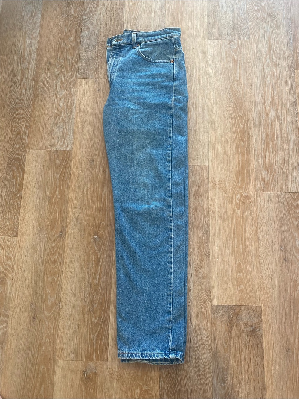 Classic 505 Straight Leg High-Rise Blue Jeans